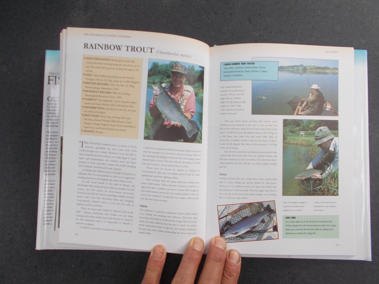 FISHING : Zee-, ZOET-VLIEGVISSEN  . 256 pagina's
