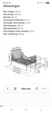 Meegroeibed ikea
