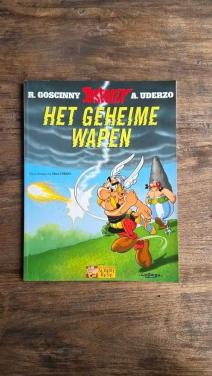 Stripboek Asterix en Obelix, Het geheime wapen. In prima staat