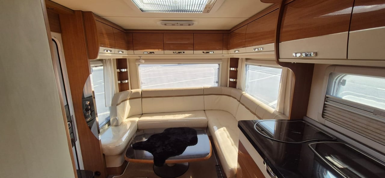 Tabbert Puccini 650, bj 2017, zeer netjes. € 18.950,-