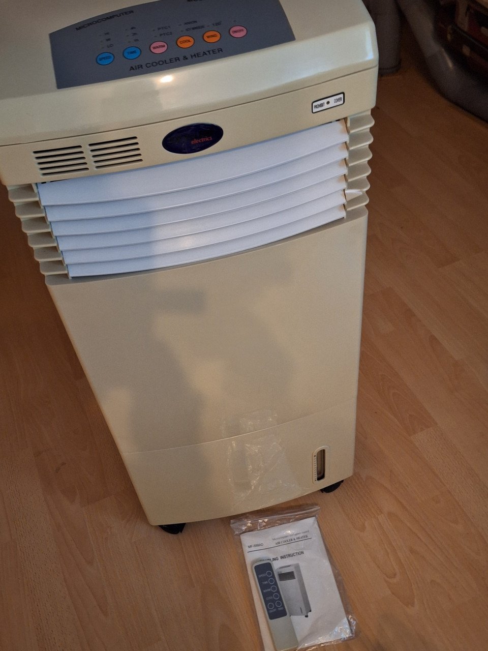 Koude en warme lucht airco