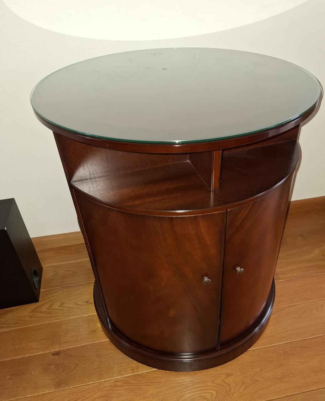 Drank en glazen carrousel