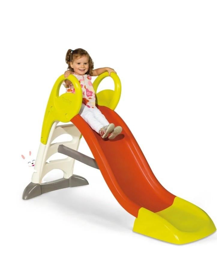 Smoby speelhuis + buitenkeuken, deurbel + ( water) glijbaan