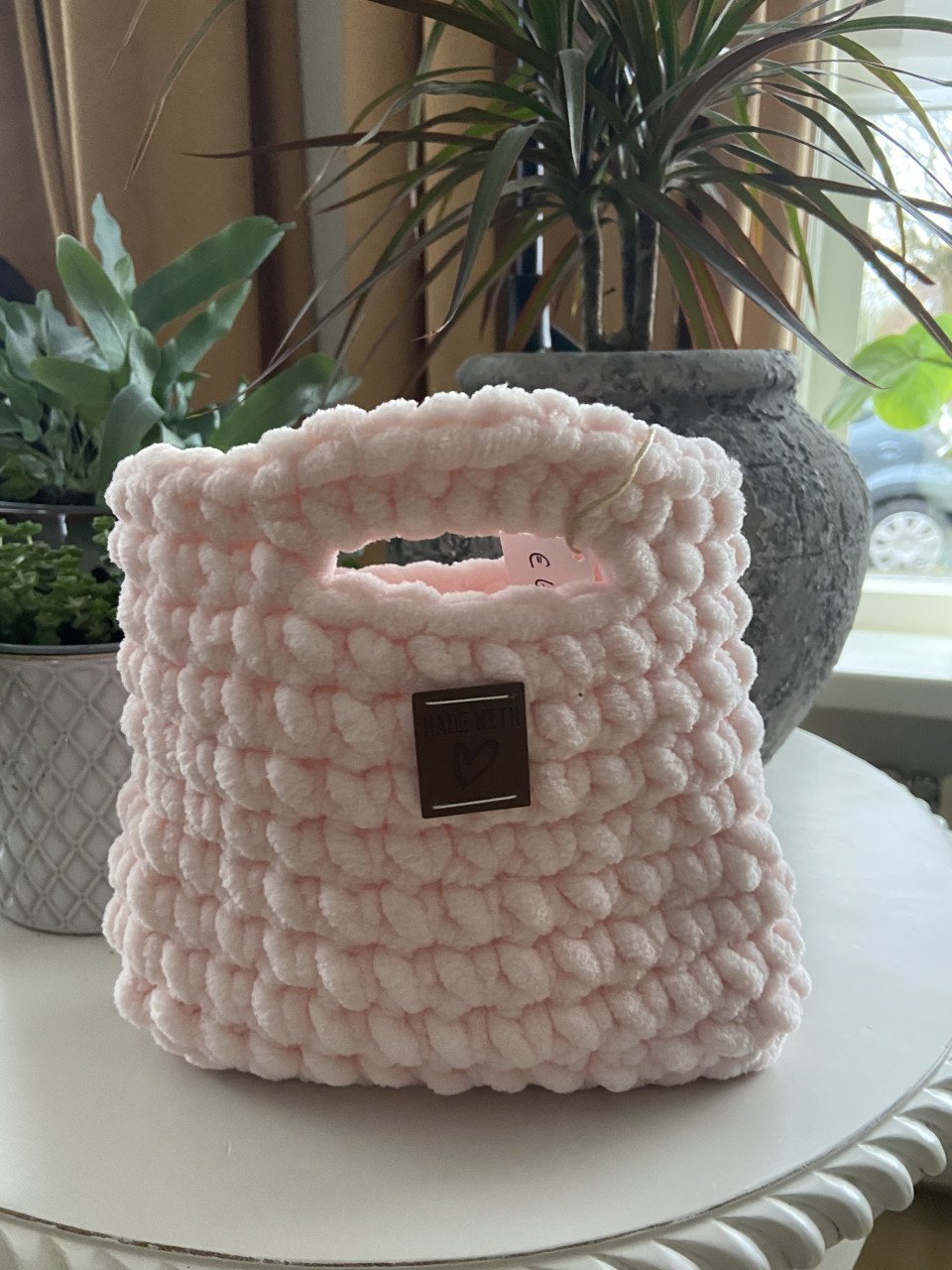 NIEUW: gehaakte tasjes