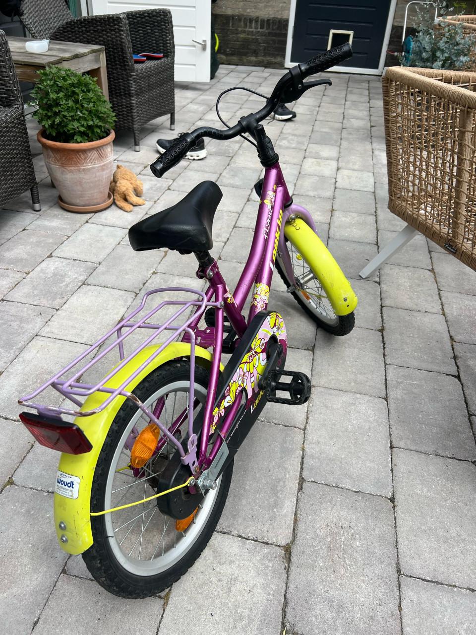 16 inch meisjes fiets