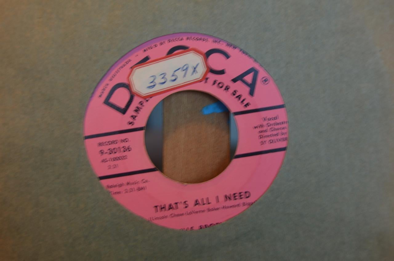 Bijzondere singles The Mills Brothers (Sample copies e.d.) (2)