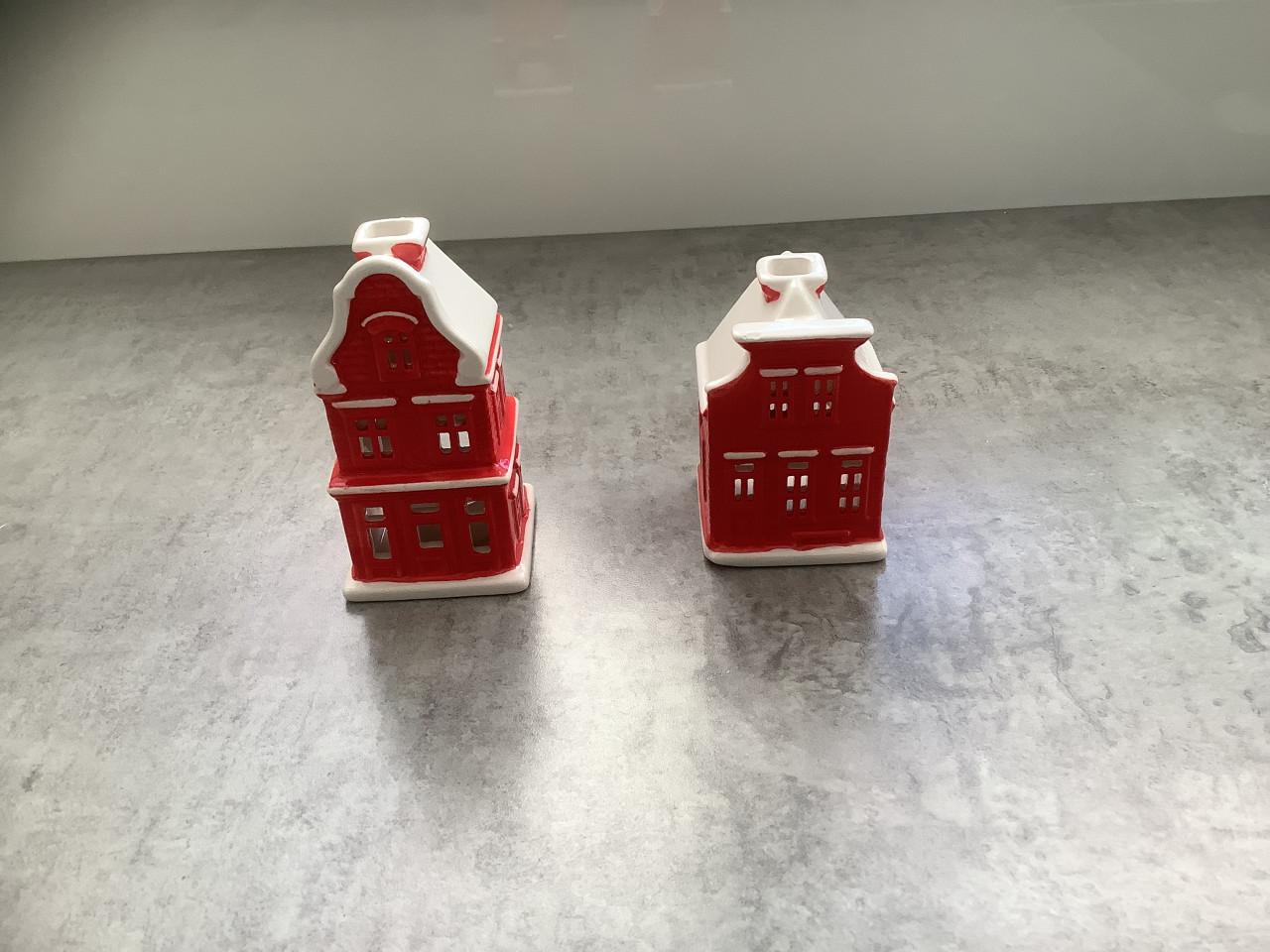 Twee Postcodeloterij Huisjes - als set