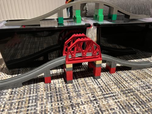 Duplo twee spoorbruggen 3774