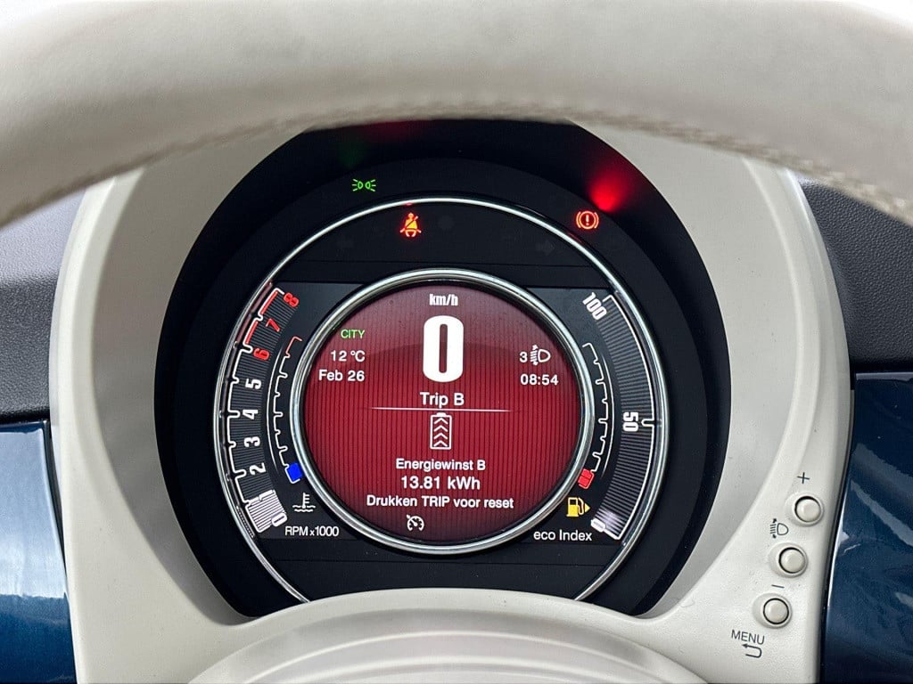 Fiat 500 1.0 hybrid dolcevita navi | panoramadak | climate control | lichtm