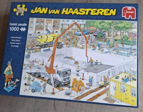 Jan van Haasterenpuzzel: Bijna Klaar?