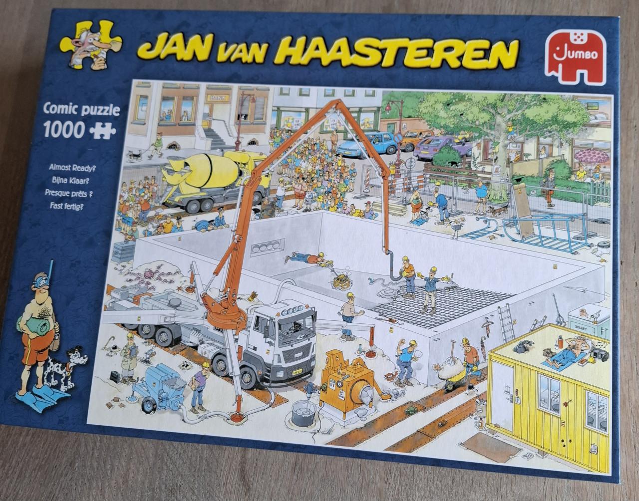 Jan van Haasterenpuzzel: Bijna Klaar?