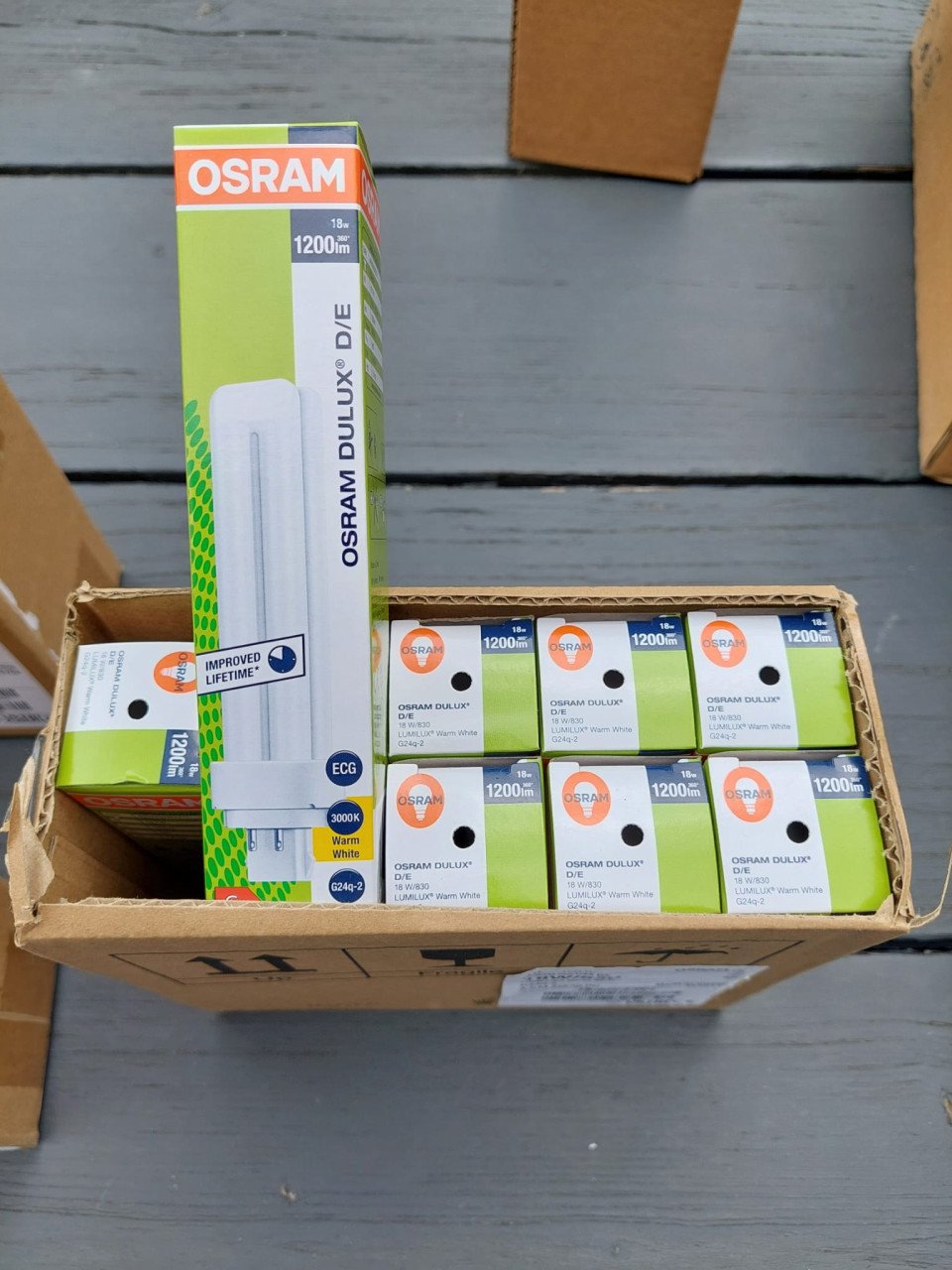 Lichtbronnen Osram Dulux S-L-D/E 9W-> 26W 830 div