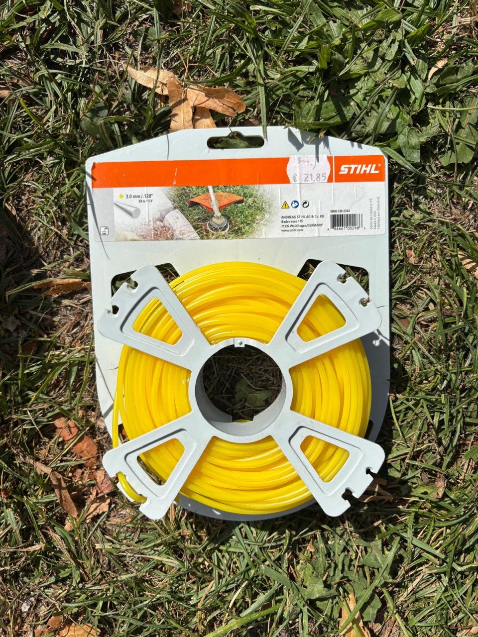 STIHL Maaidraaid 1x stukje gebruikt!!