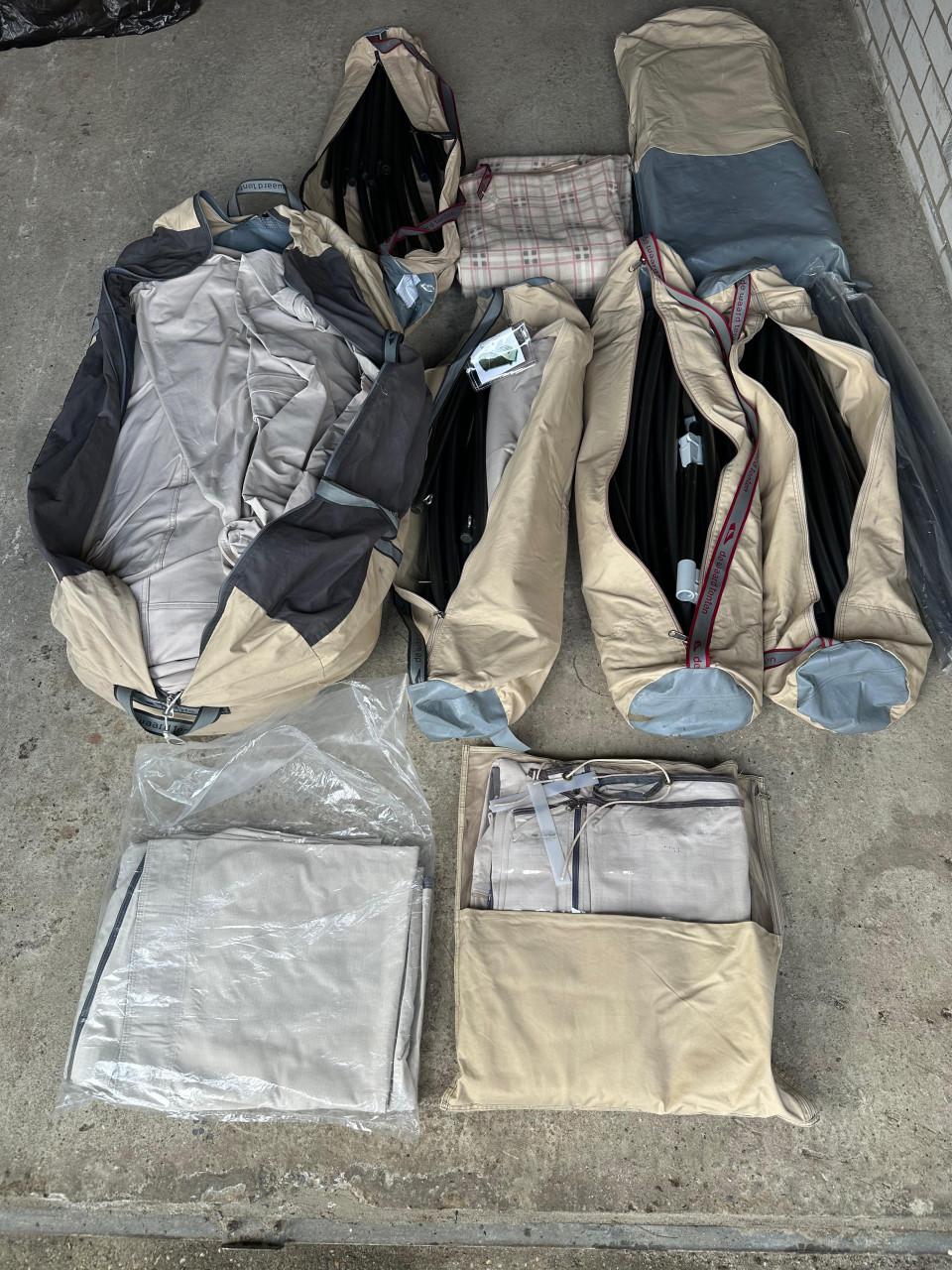 De Waard tent plus evt. bagagewagen