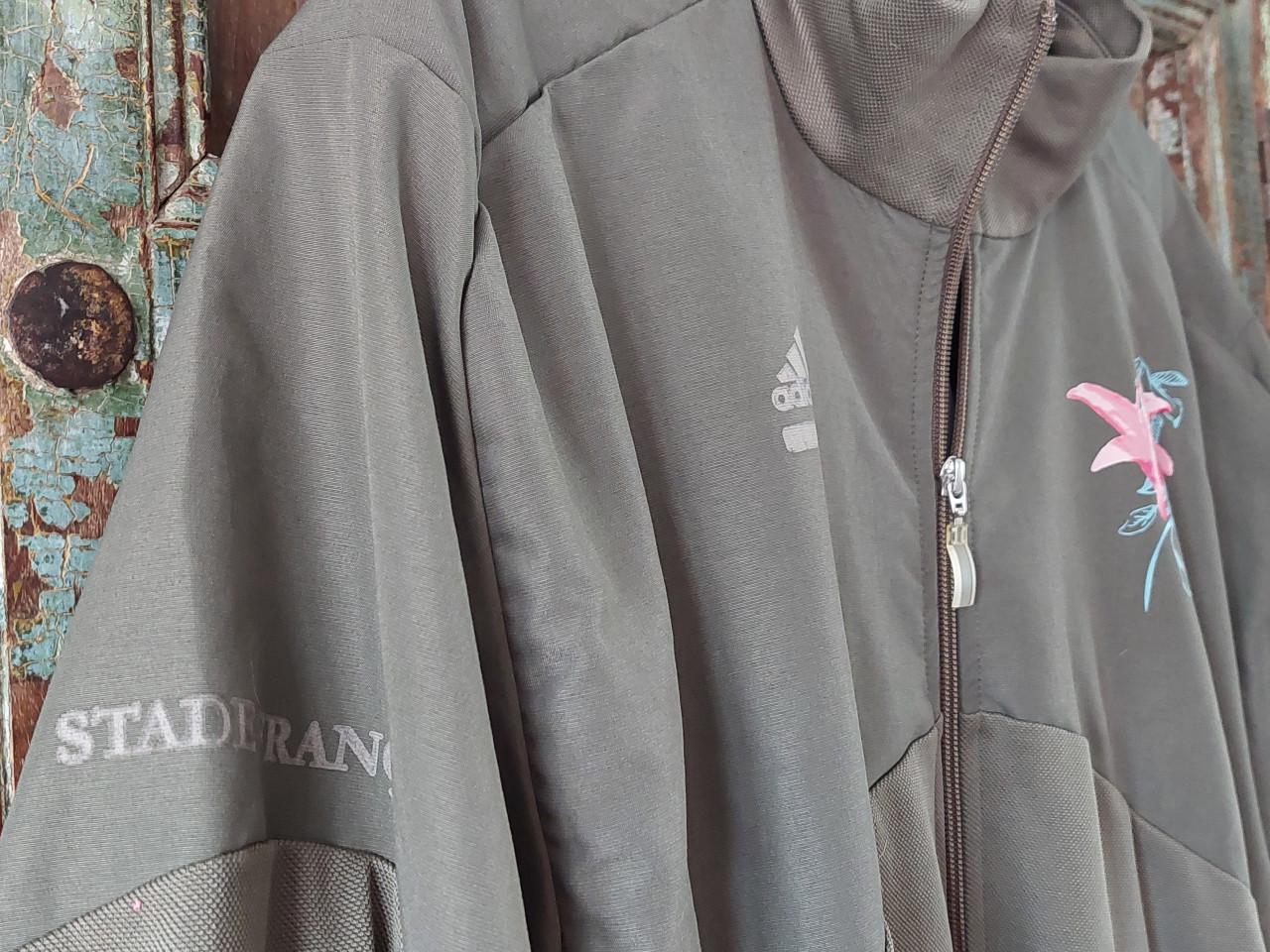 Khaki/fuchsia damesvest Adidas mt xxl