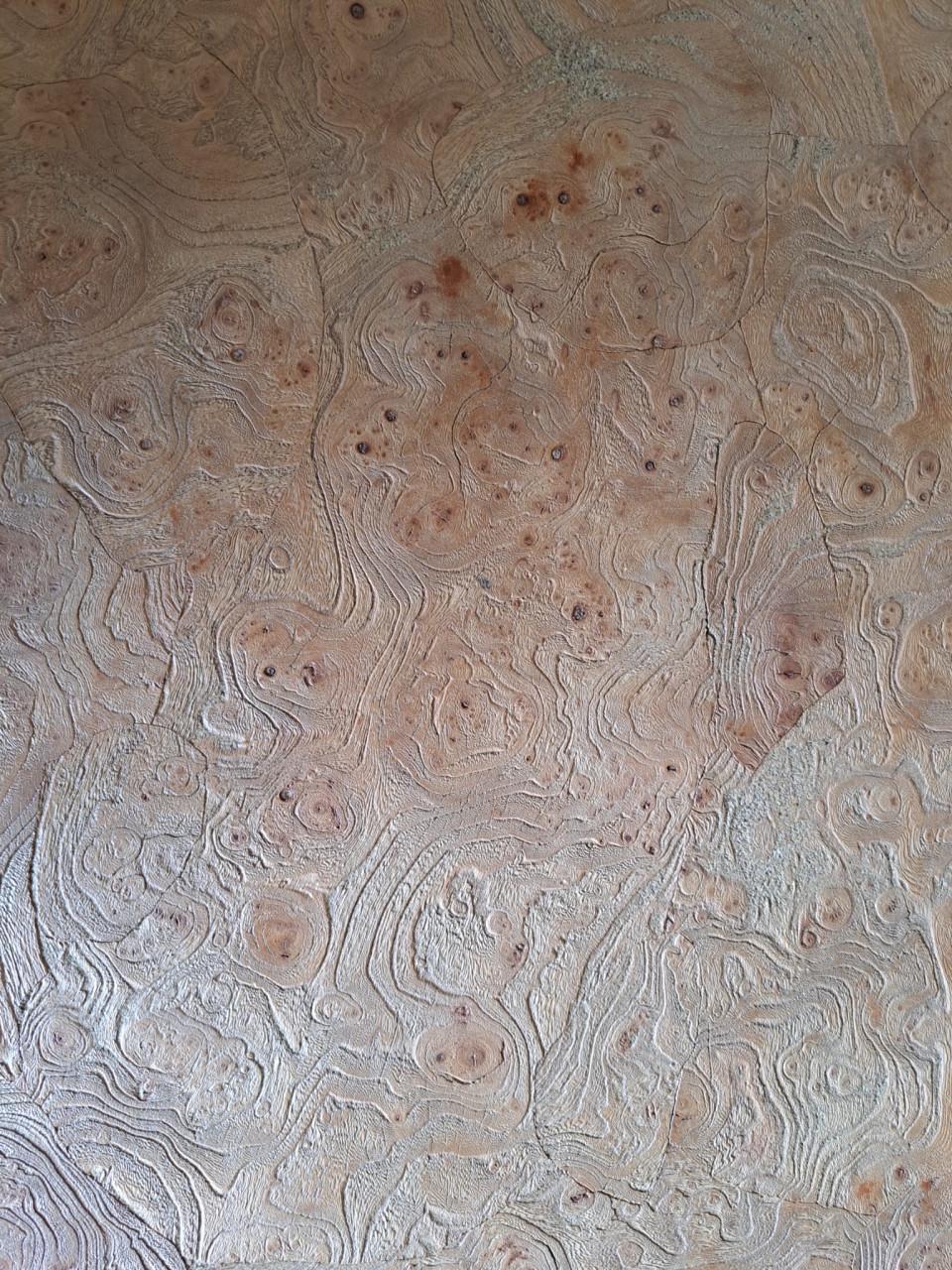 Te koop mooie hout bewerkte salontafel tafel