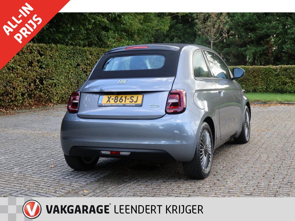 Fiat 500 la prima 42 kwh rijklaarprijs|12 maanden bovag garantie