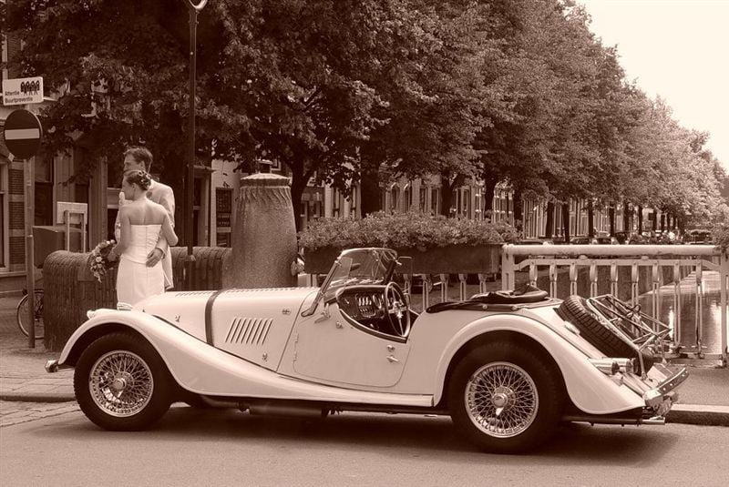 Te Huur Op De Mooiste Dag Van Je Leven , Een Morgan Roadster