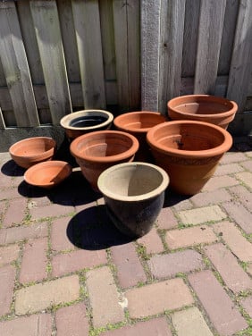 Gratis tuinpotten