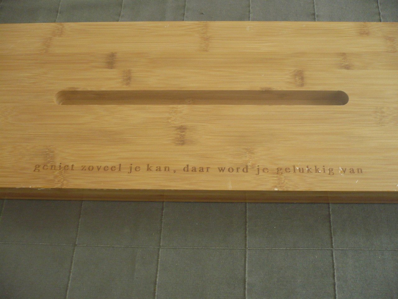Zusss Houten badplank - 80x20cm -nieuw in verpakking