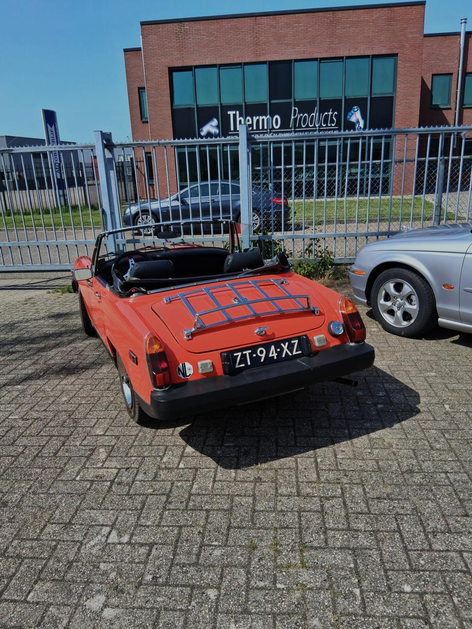 Zeer fraaie MG Midget uit 1979, 80.000 km