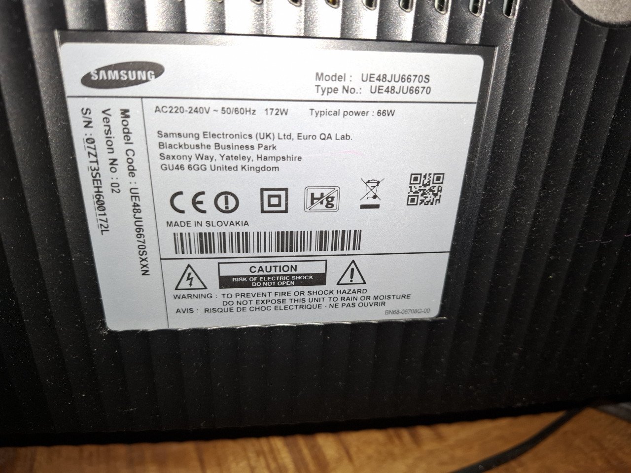 Samsung tv