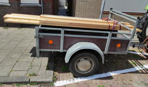 Anssem aanhanger / Aanhang wagen in goede staat tot 750 kg