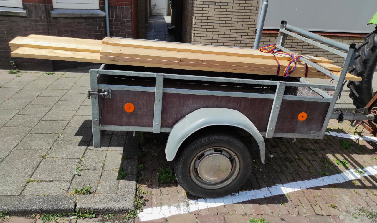 Anssem aanhanger / Aanhang wagen in goede staat tot 750 kg
