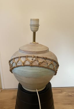 Tafel lamp pastelkleur
