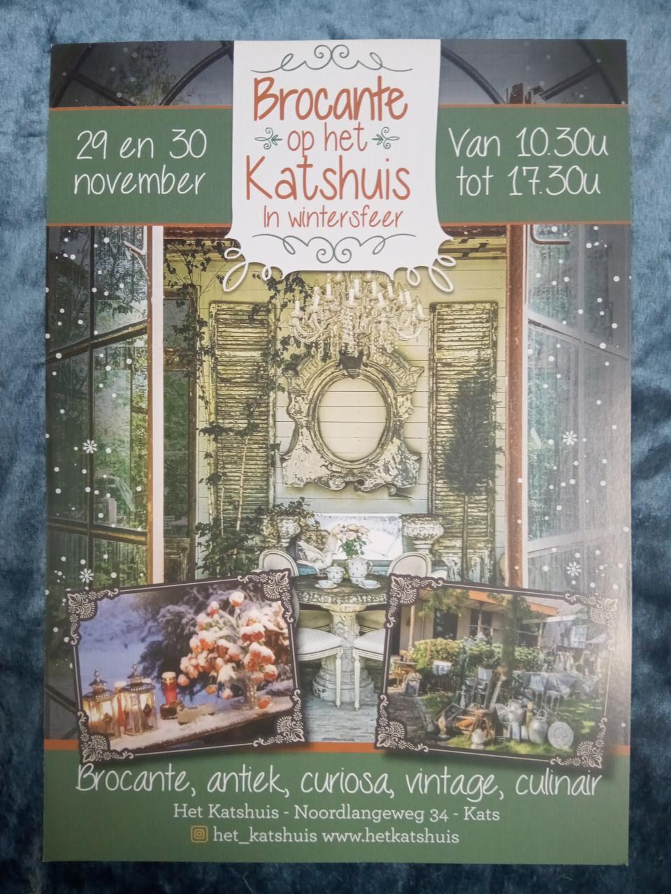 Brocante Katshuis 29 en 30 november