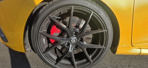 18" zwarte sparco velgen