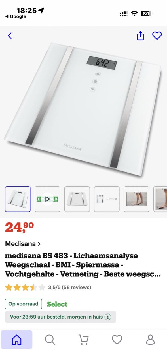 MEDISANA® Personenweegschaal