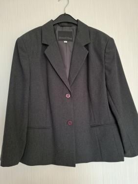 Street One dames Blazer Grijs gemêleerd. Maat 44.