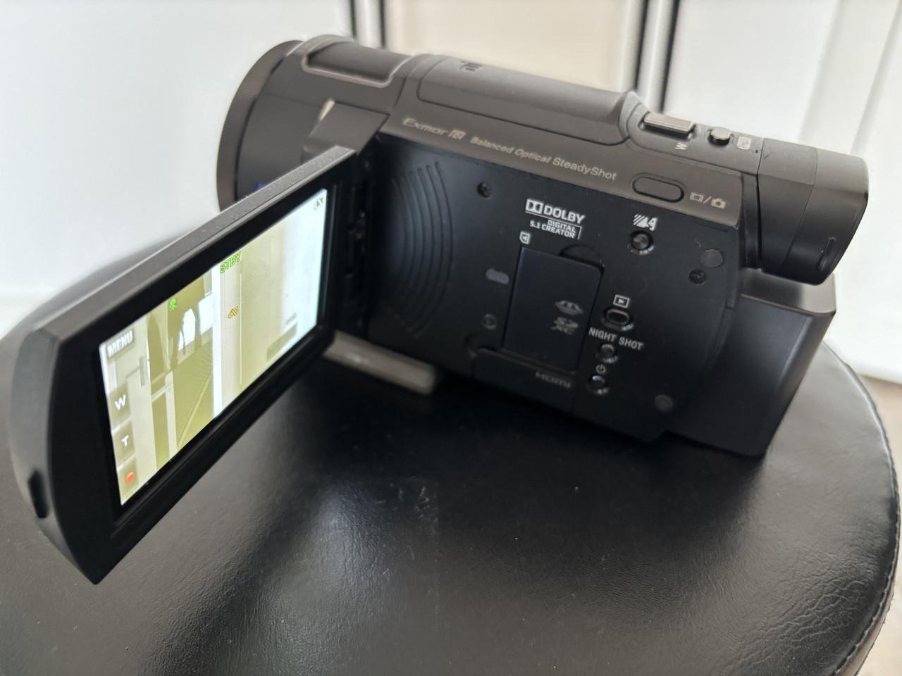 Sony Handycam 4K camera