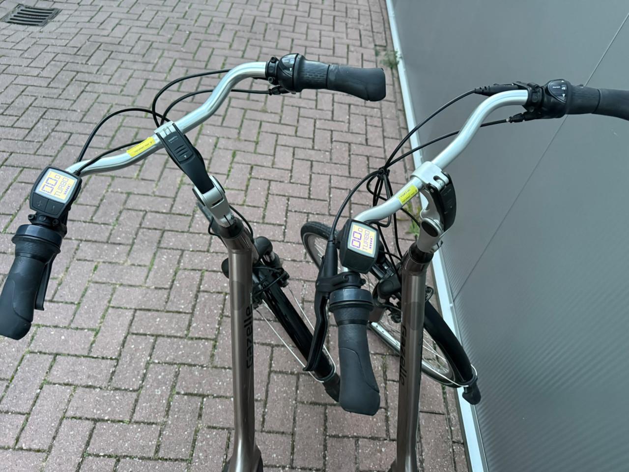 Set Gazelle Orange C7+ HMB Bosch elektrische fietsen 400Wh