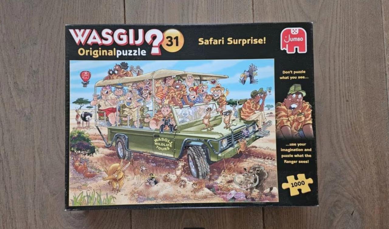 Wasgij Original 31 Safari Surprise Puzzel 1000 stukjes