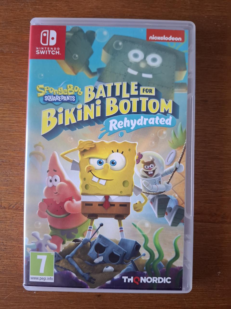 Nintendo switch game Sponge Bob