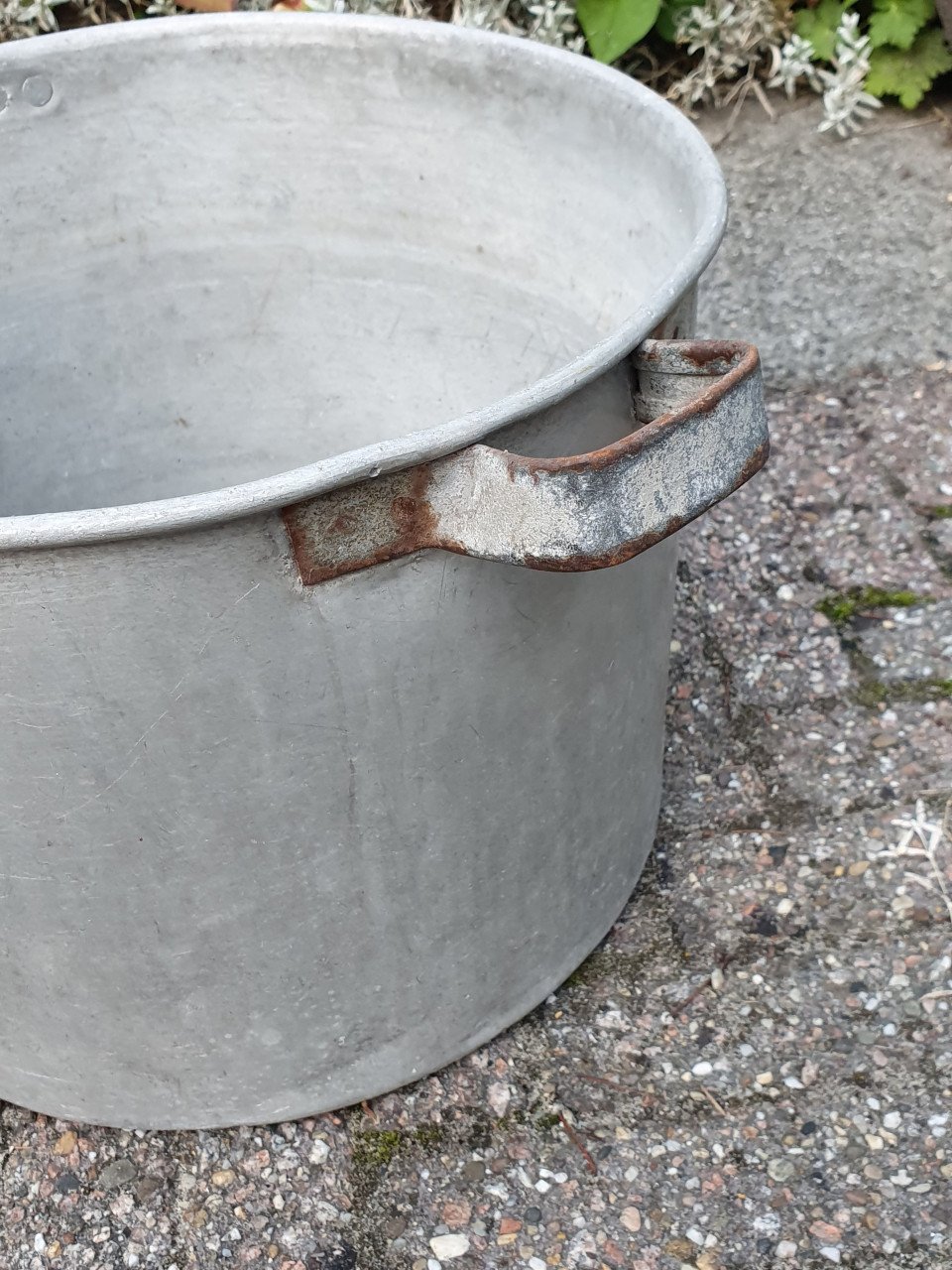 Decoratie pan (zink)