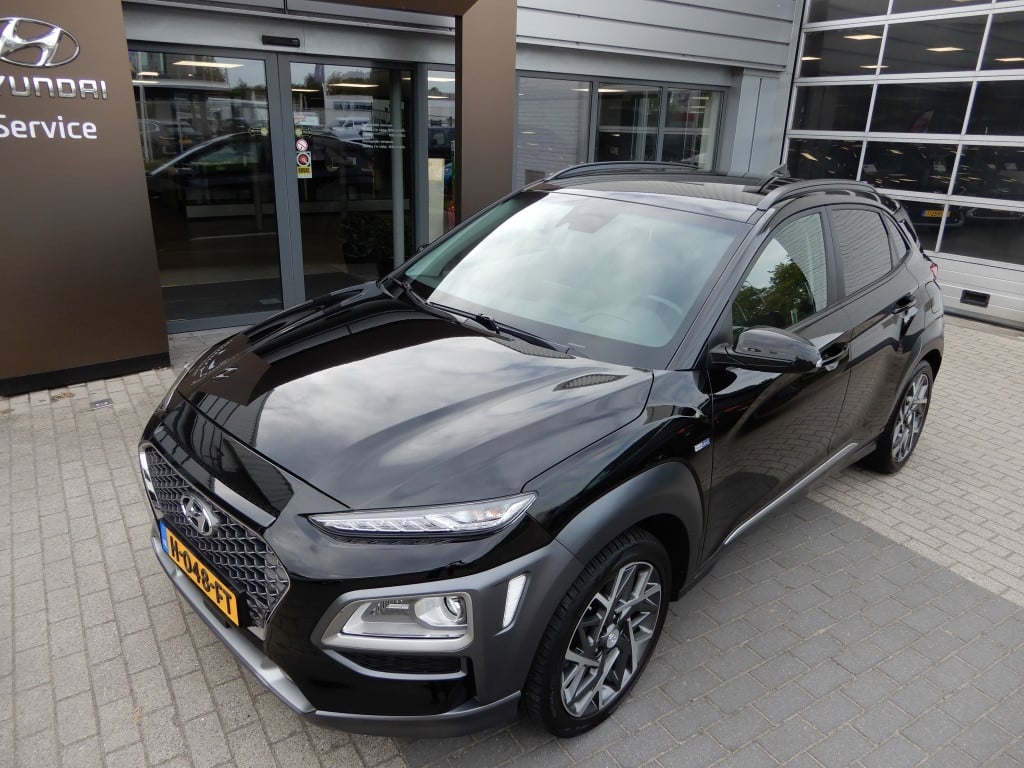Hyundai Kona 1.6 gdi hev premium | 1e eig. | nl auto | trekhaak