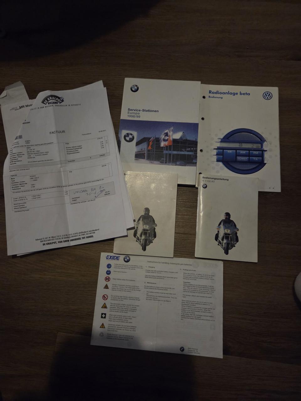 BMW R1100RT ABS met 3-delig kofferset (inruil mogelijk)