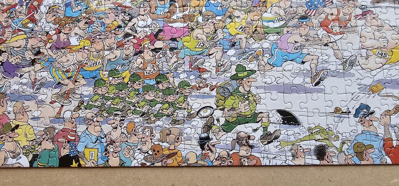 Jan van Haasteren puzzel: Amerika 1000 stukjes