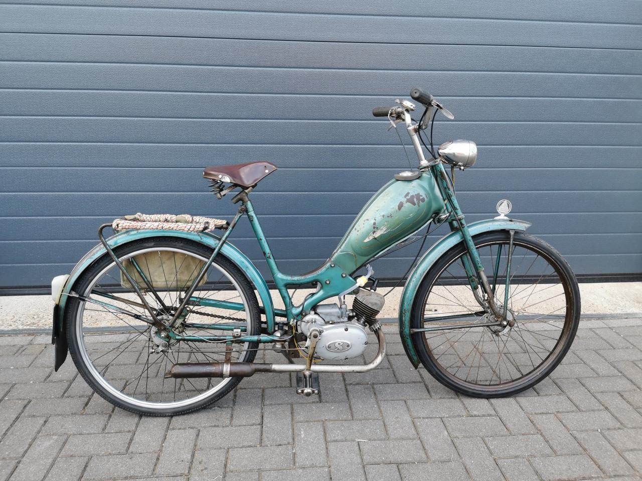 BAUER B50 BROMFIETS UIT 1954