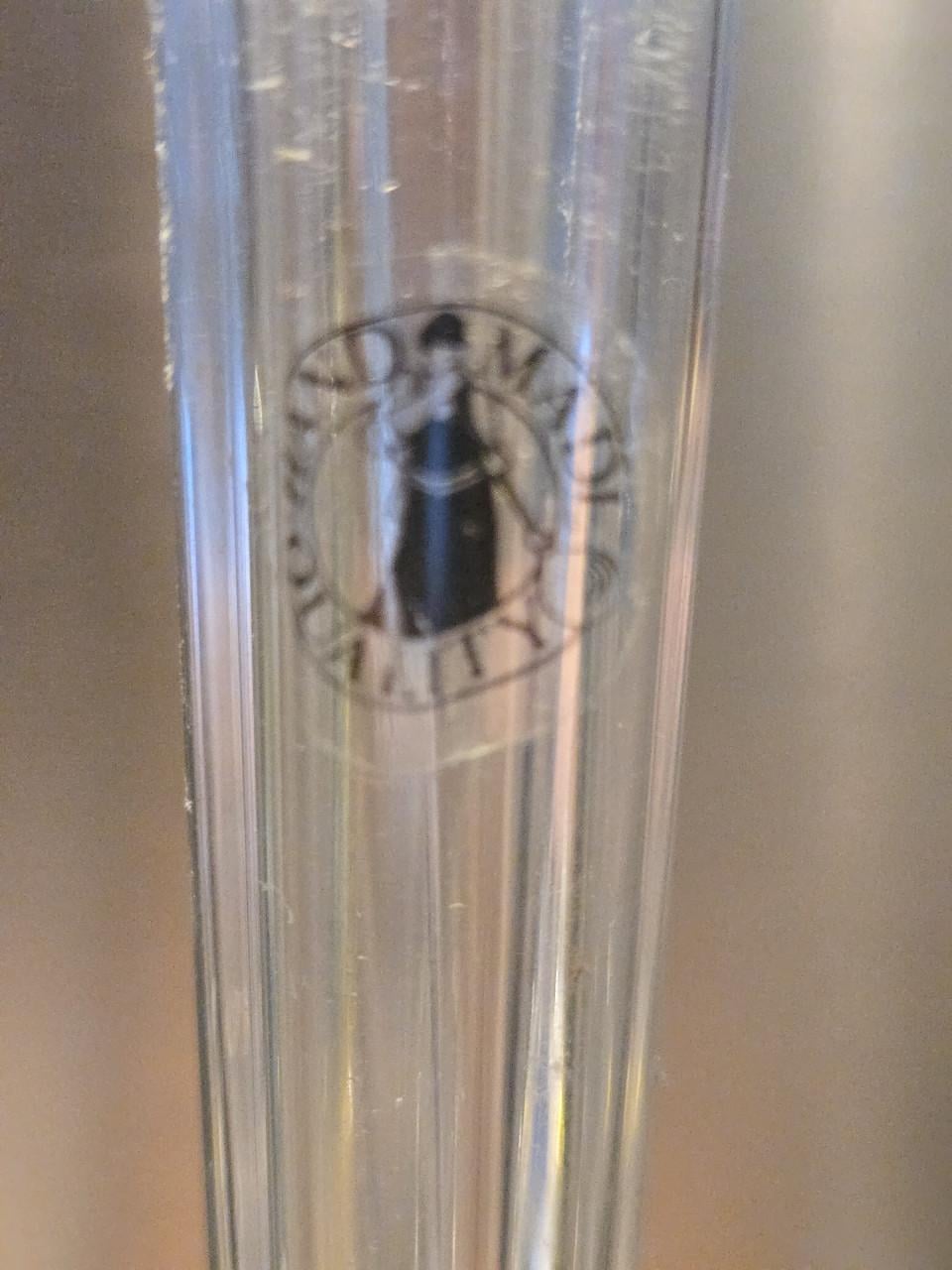 Art Nouveau Gladiolenvaas, ook bekend als een solifleur. Hoogte 29 cm.