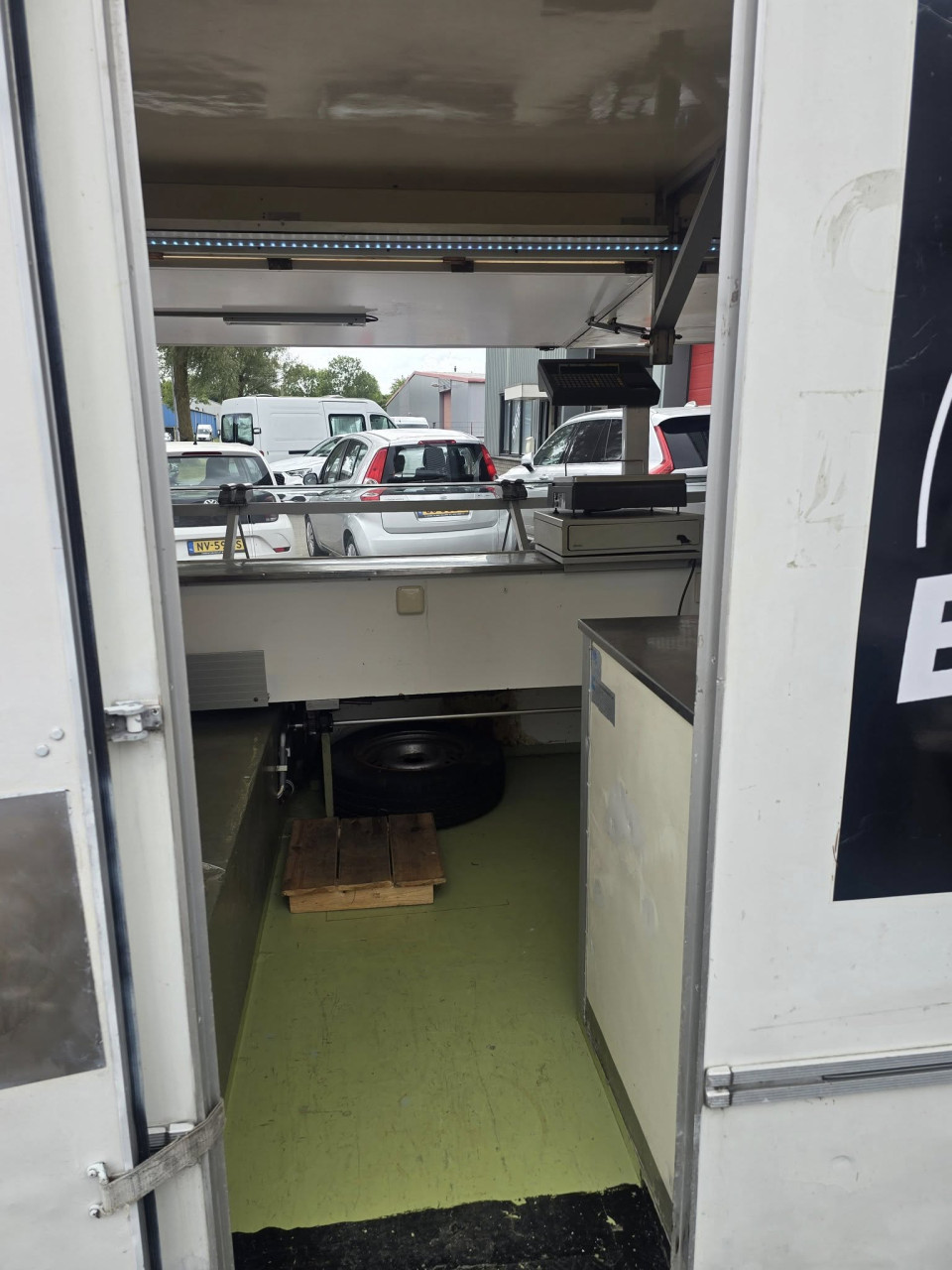 Verkoopwagen evers EKB 2.8  bj 85
