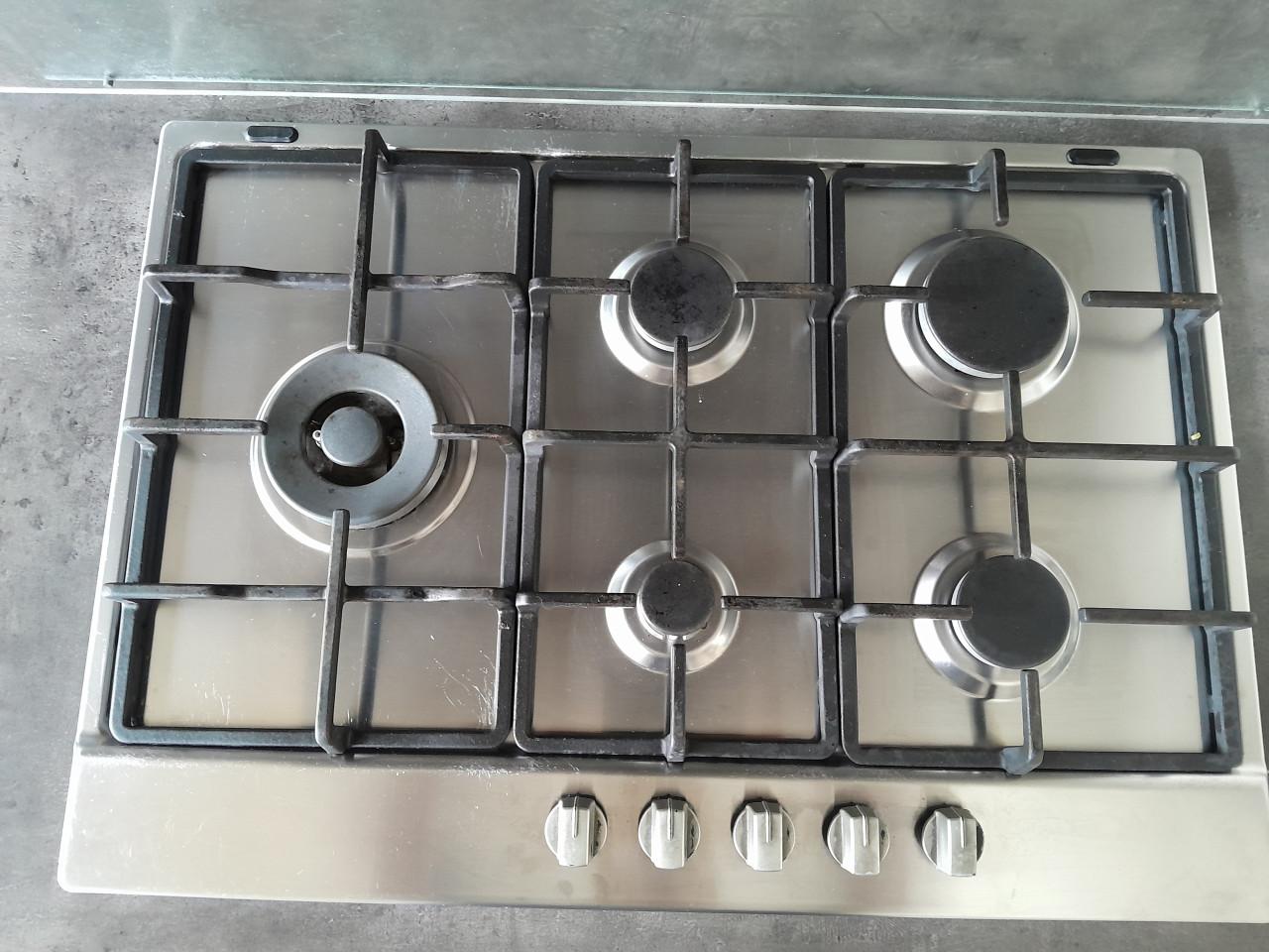 Gaskookplaat inbouw