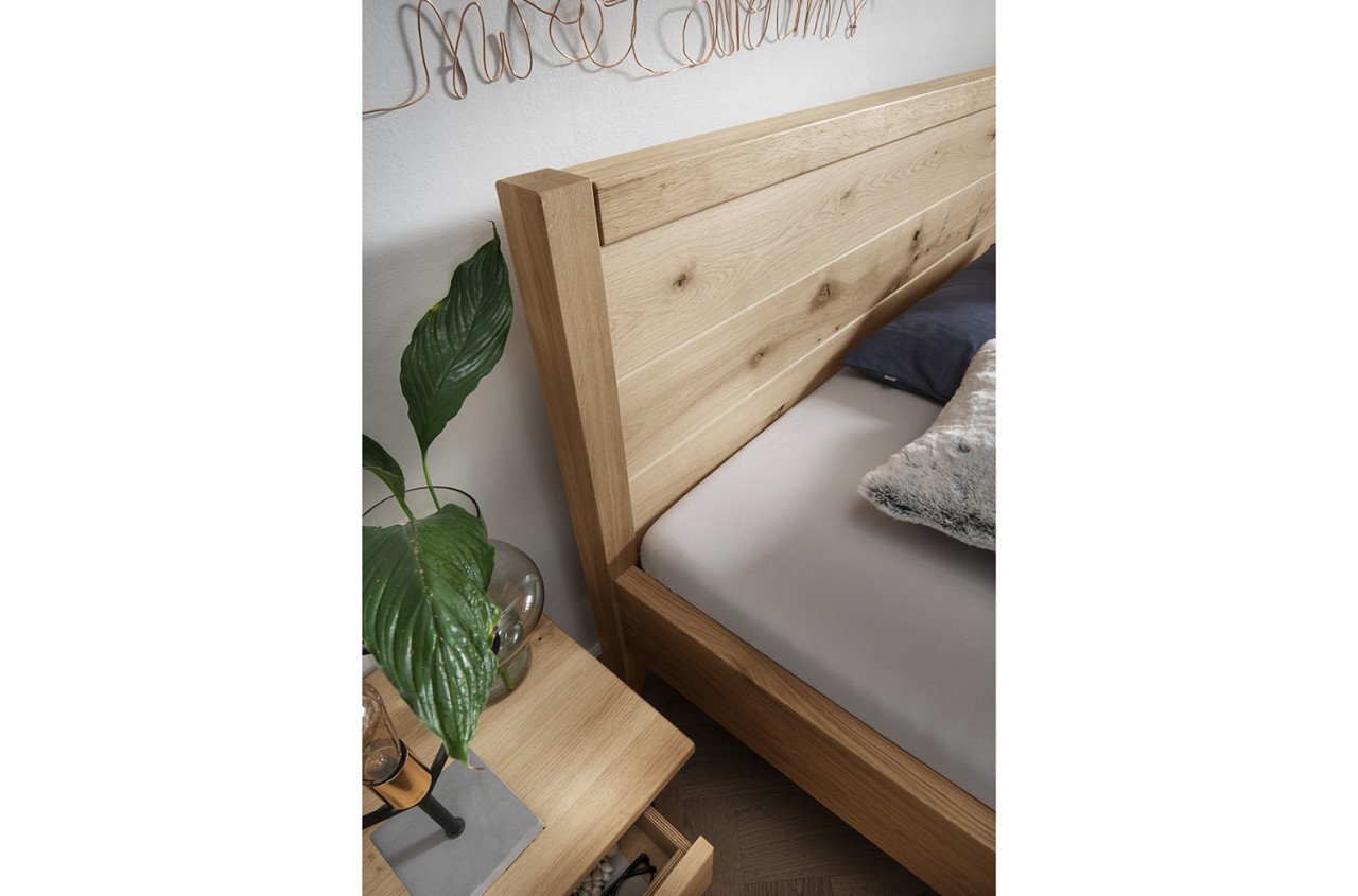 Comfort bed 140/ 160/ 180/ 200 cm. Massief Eiken of Beuken