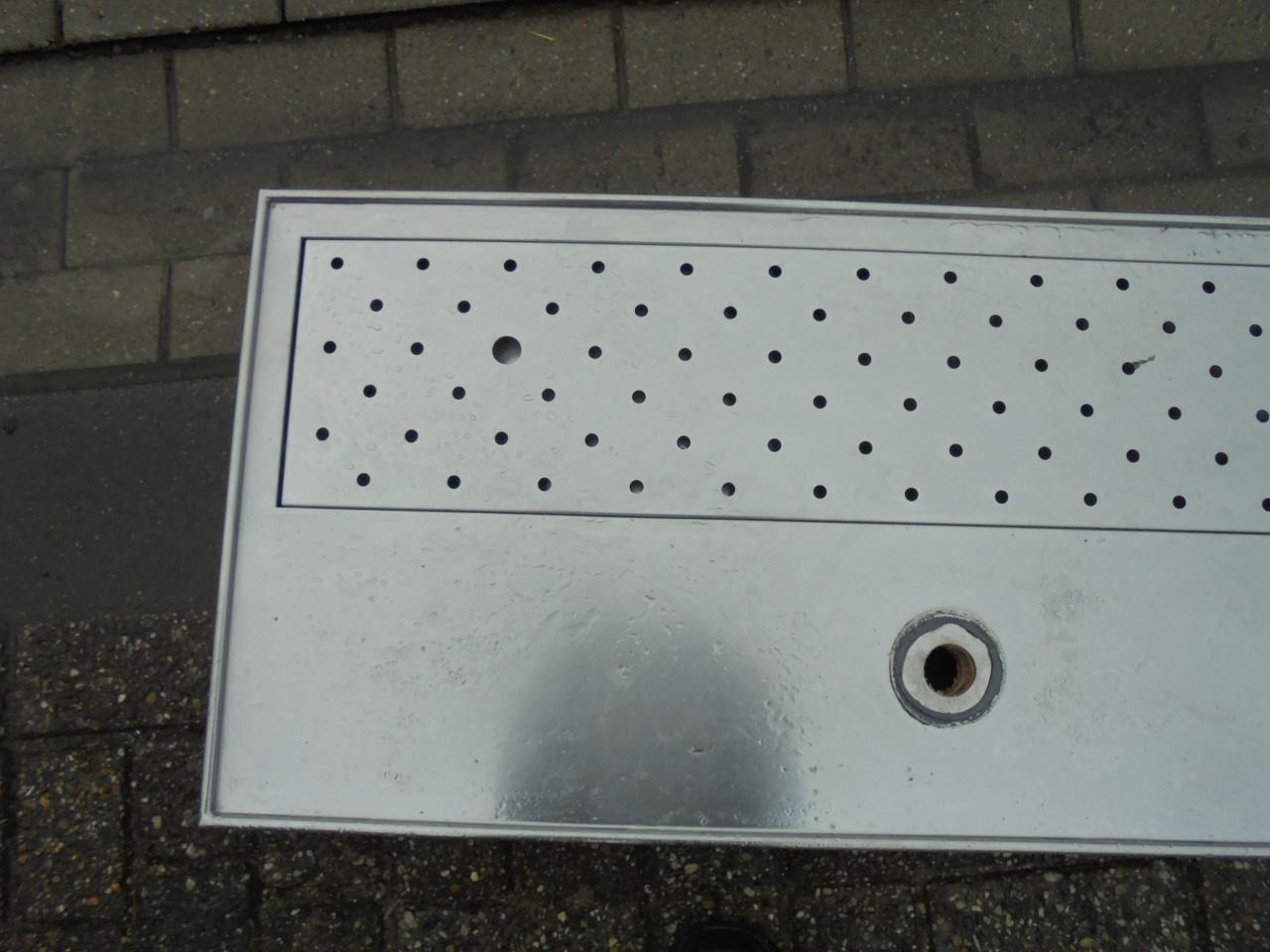 Roestvrij stalen bier tapblad makelijk om bijvoorbeeld buiten te gebruiken