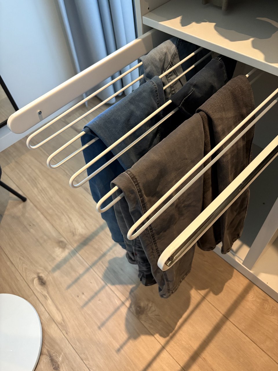 IKEA pax kledingkast verdeler met broekenrek