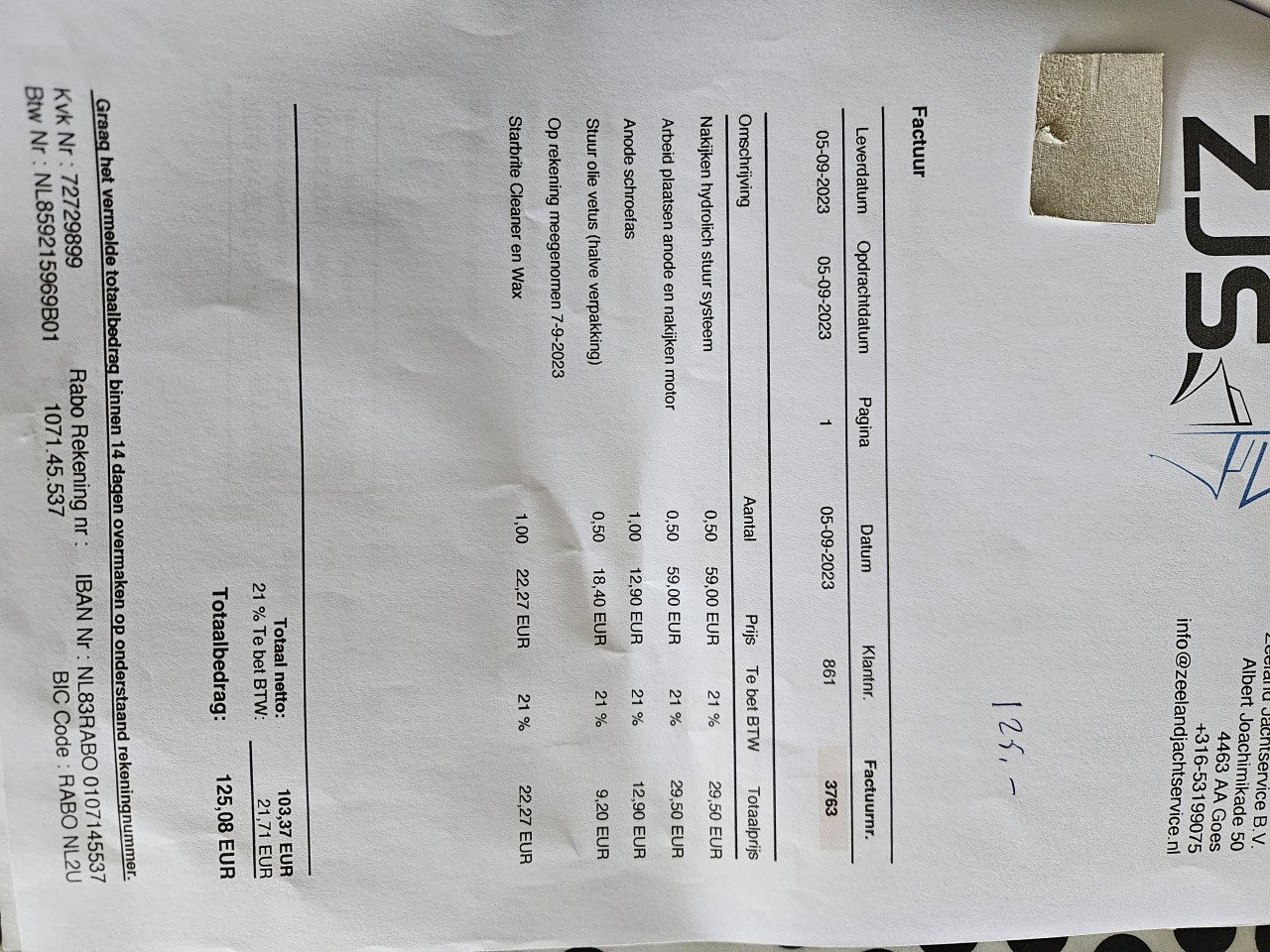 Goed onderhouden Maril 625 sloep met 22pk dieselmotor.