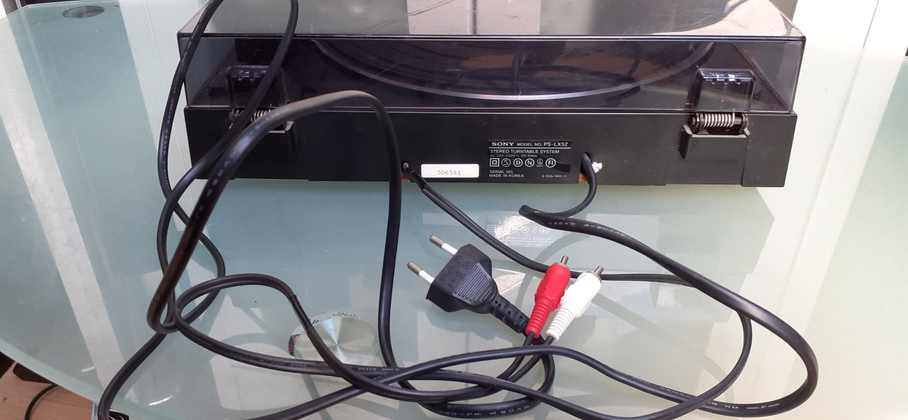Sony draaitafel automatic servo control PS-LX 52
